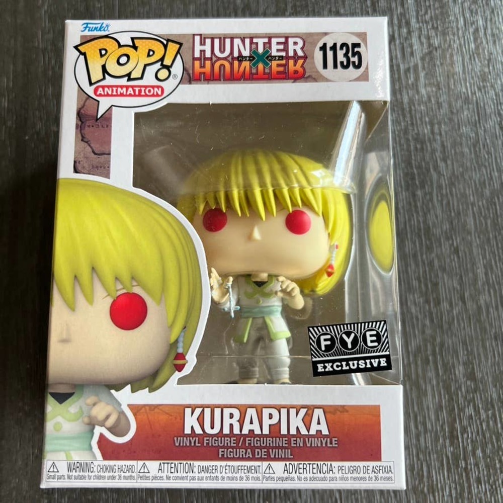 Funko Pop Hunter x Hunter Kurapika FYE